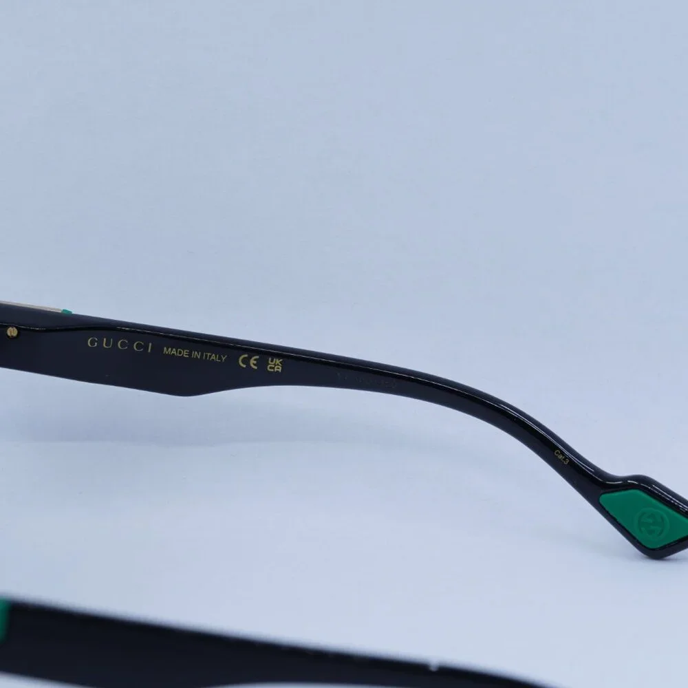 Exclusive Sale! Gucci GG1621S 001 Sunglasses Black Frame, Grey Lenses